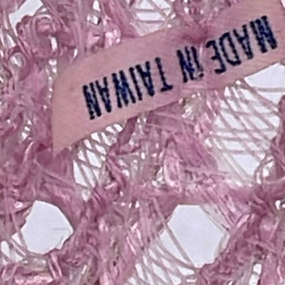 Vintage 80’s pink sun hat. Boho festival beach tropical - Picture 9 of 12